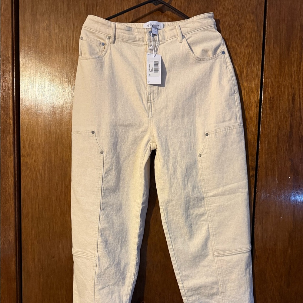 10 Crosby Derek Lam GALATEA STRETCH DENIM DOUBLE KNEE JEAN